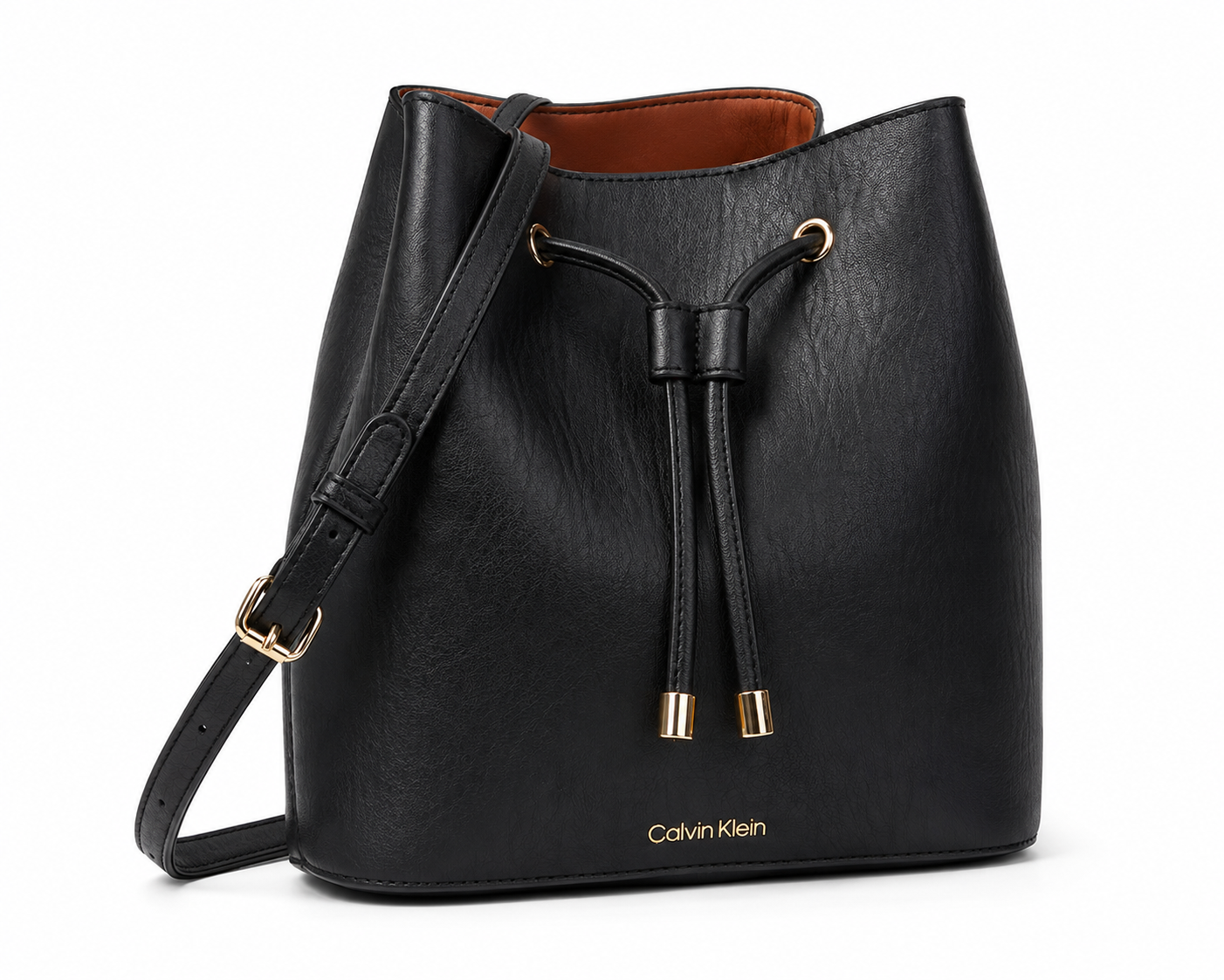 Calvin Klein Sofia – Bolso Balde con Cordón 100% Original