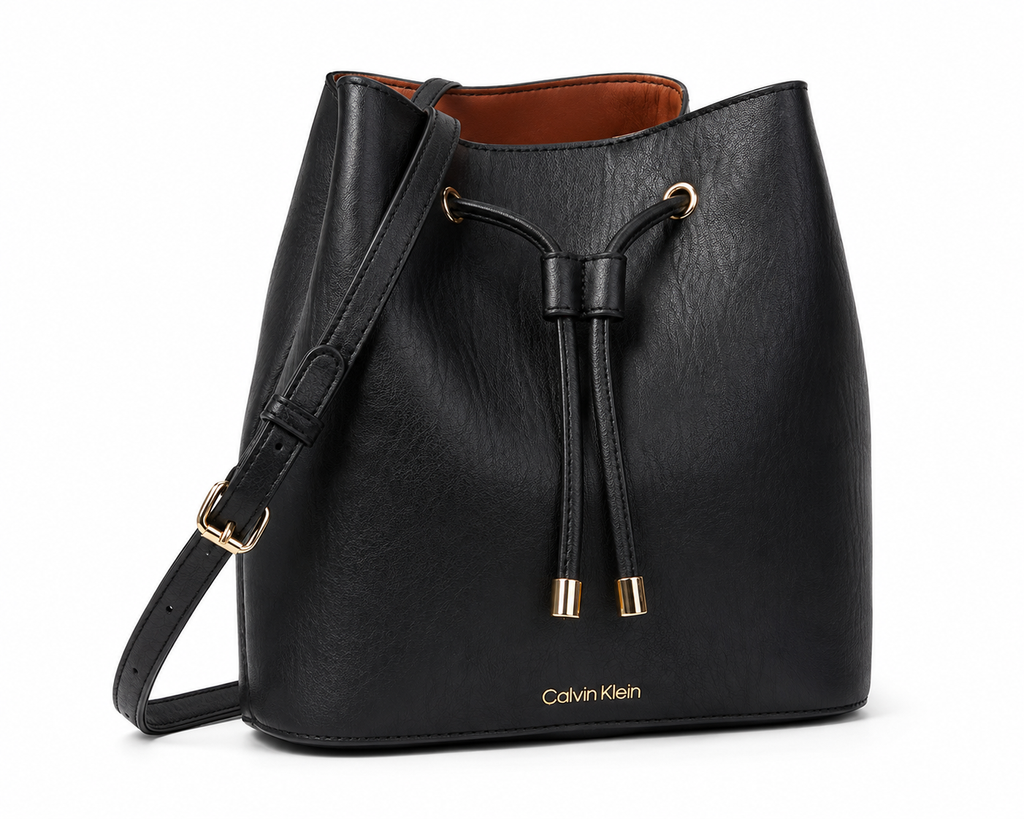 Calvin Klein Sofia – Bolso Balde con Cordón 100% Original