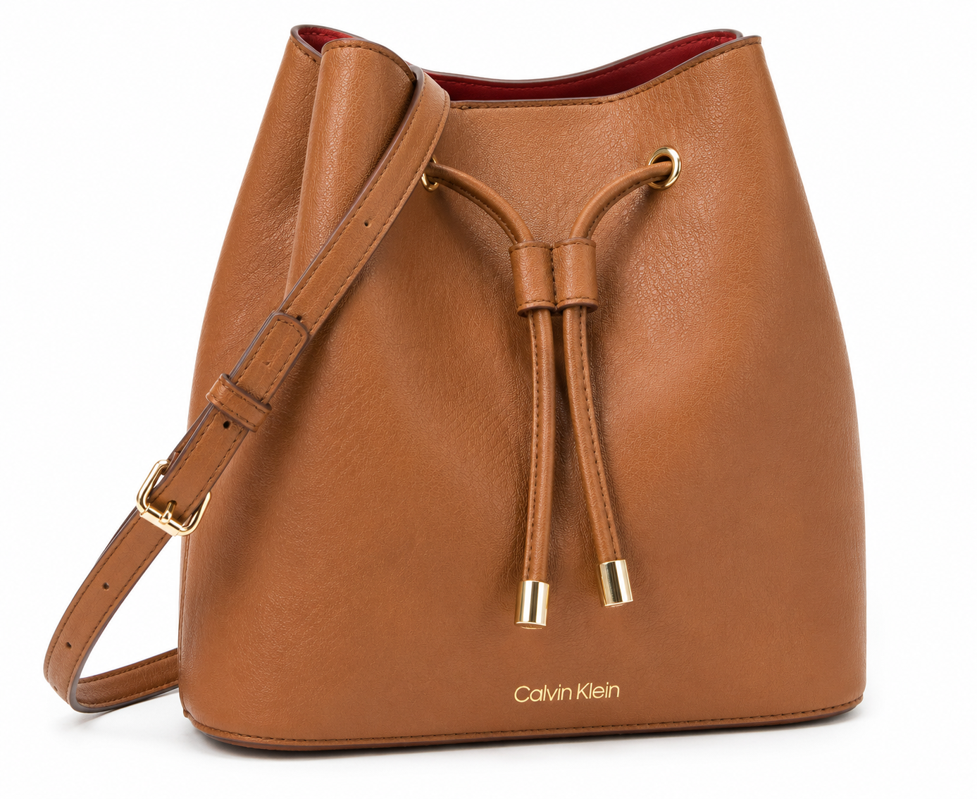 Calvin Klein Sofia – Bolso Balde con Cordón 100% Original