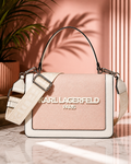 Karl Lagerfeld Emilia – Bolso Satchel Cruzado Simone 100% Original