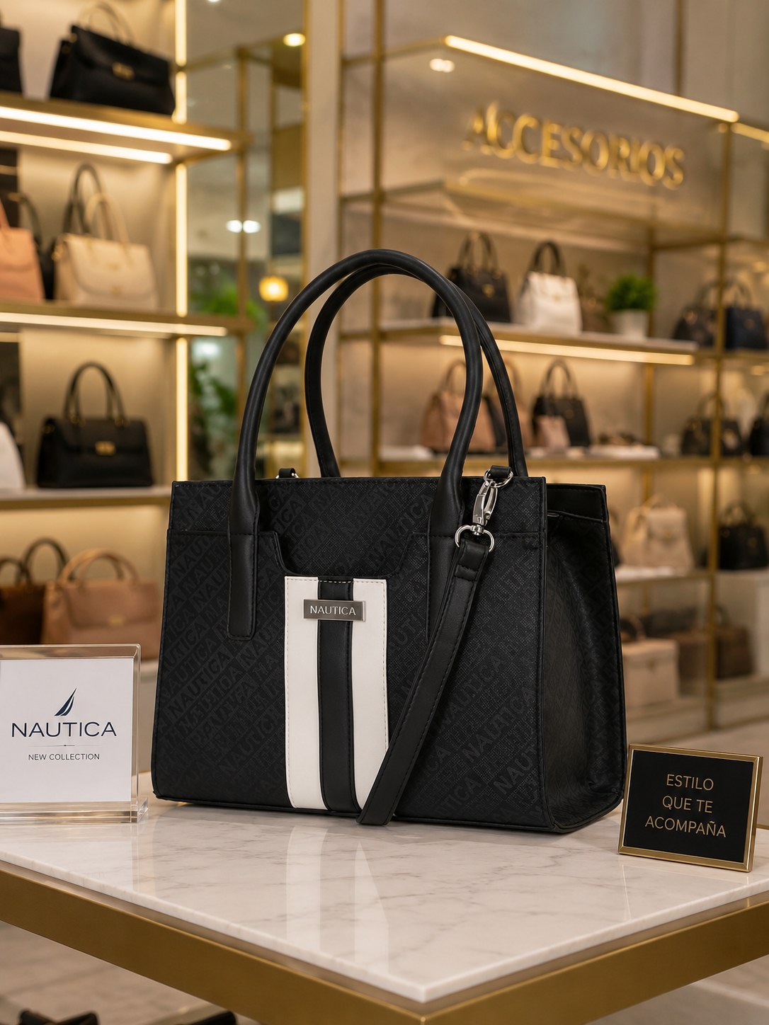 Nautica Alma – Bolso Satchel Sandy Jr. 100% Original