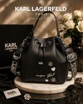 Karl Lagerfeld Andrea – Bolso de Cubo Adele 100% Original