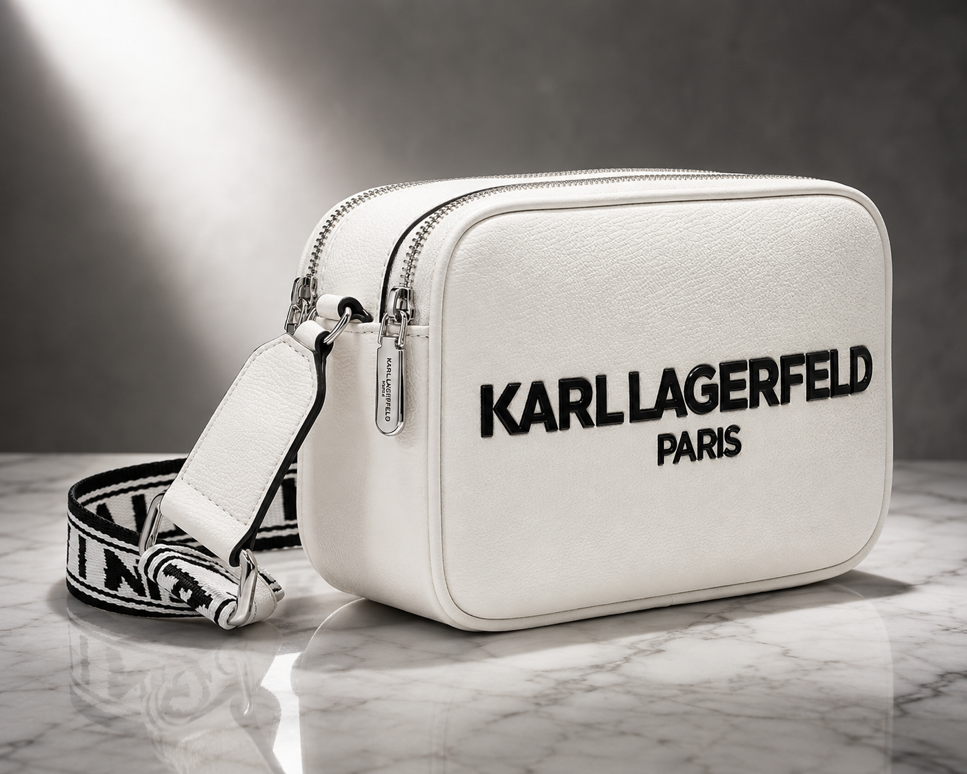 Karl Lagerfeld Angela – Bandolera Cruzada Maybelle 100% Original