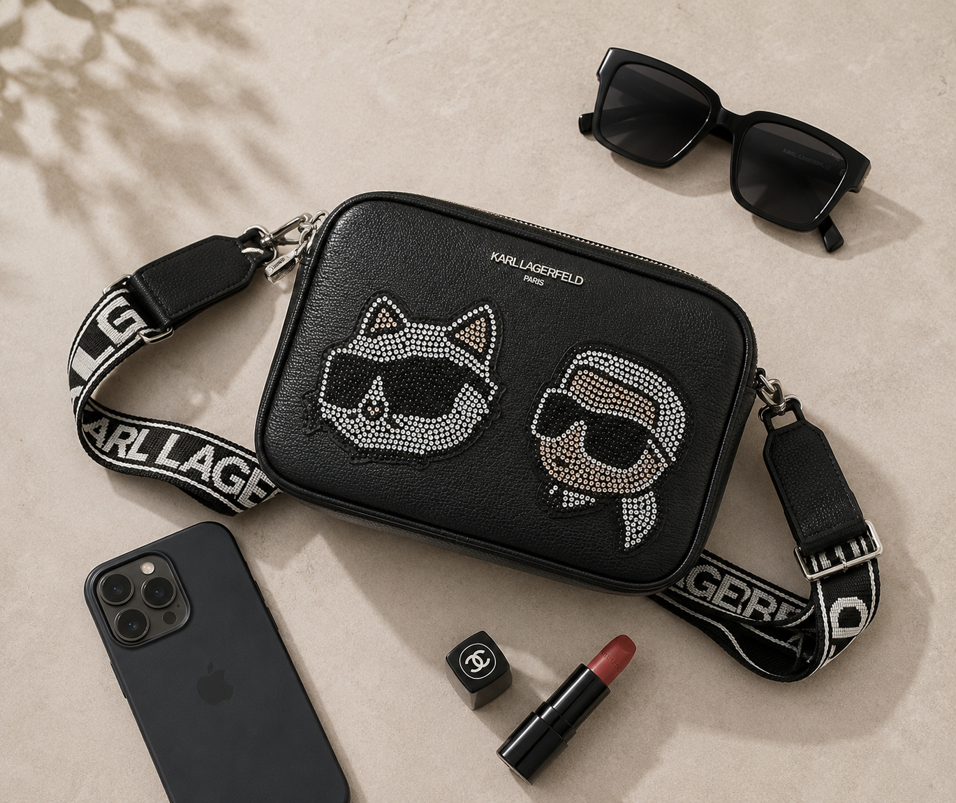 Karl Lagerfeld Rebeka – Bandolera Maybelle Choupette 100% Original