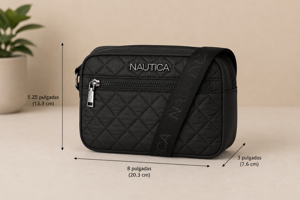 Nautica Paola – Bandolera Cruzada para Cámara High Seas 100% Original