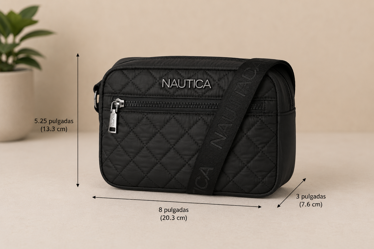 Nautica Paola – Bandolera Cruzada para Cámara High Seas 100% Original