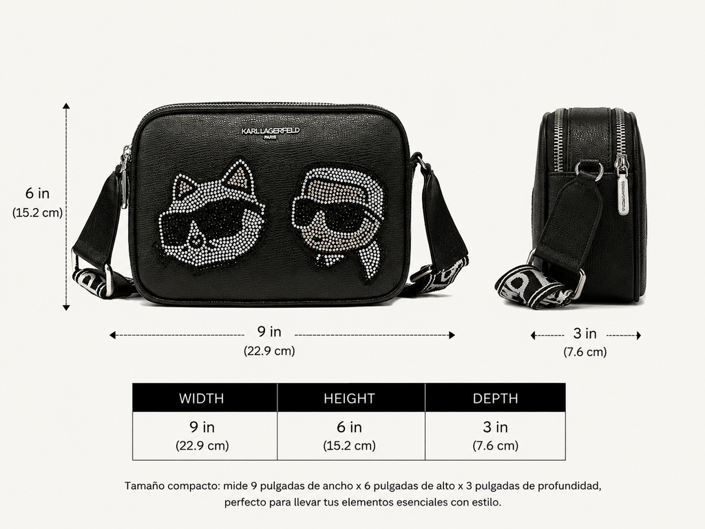 Karl Lagerfeld Rebeka – Bandolera Maybelle Choupette 100% Original