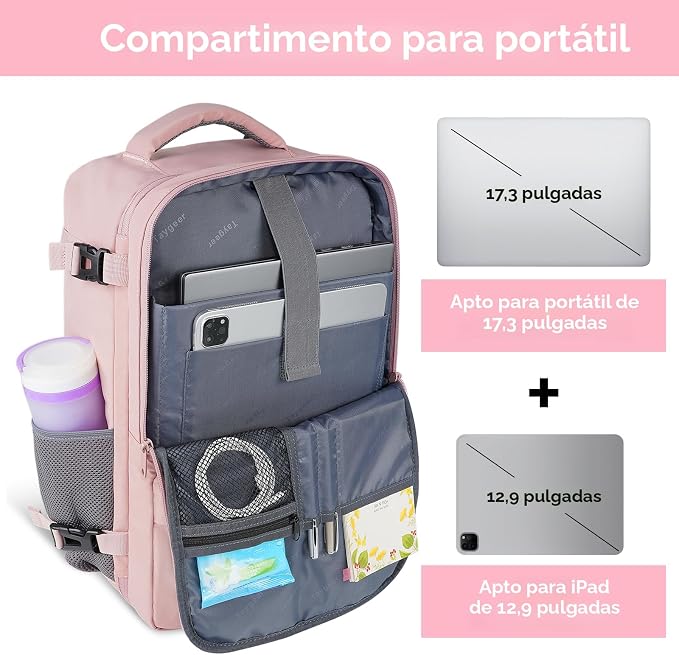 Taygeer Valentina – Mochila Funcional para Trabajo y Viaje