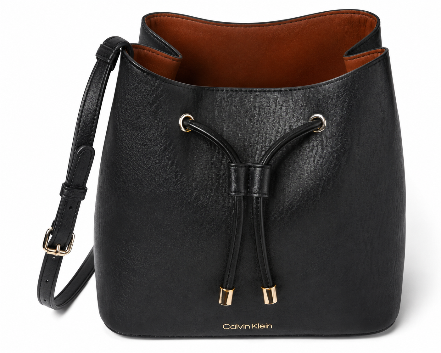 Calvin Klein Sofia – Bolso Balde con Cordón 100% Original
