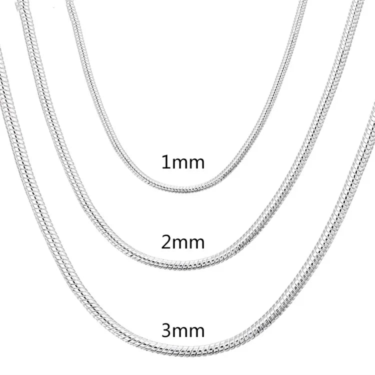 Cadena de Plata 925 para Mujer