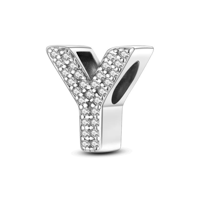 Charm Letra del Abecedario Plata 925 para Pulsera
