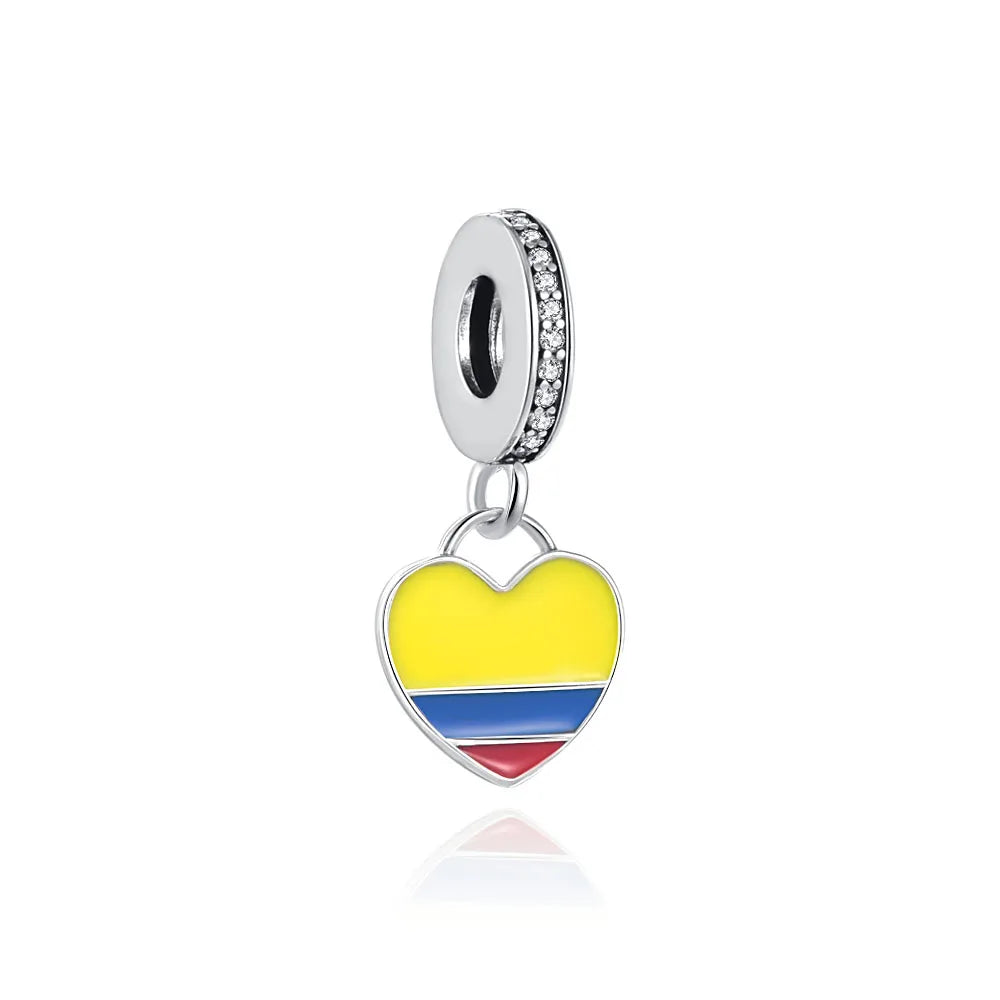 Colección Mundial 2026 - Charm de Selección Plata 925