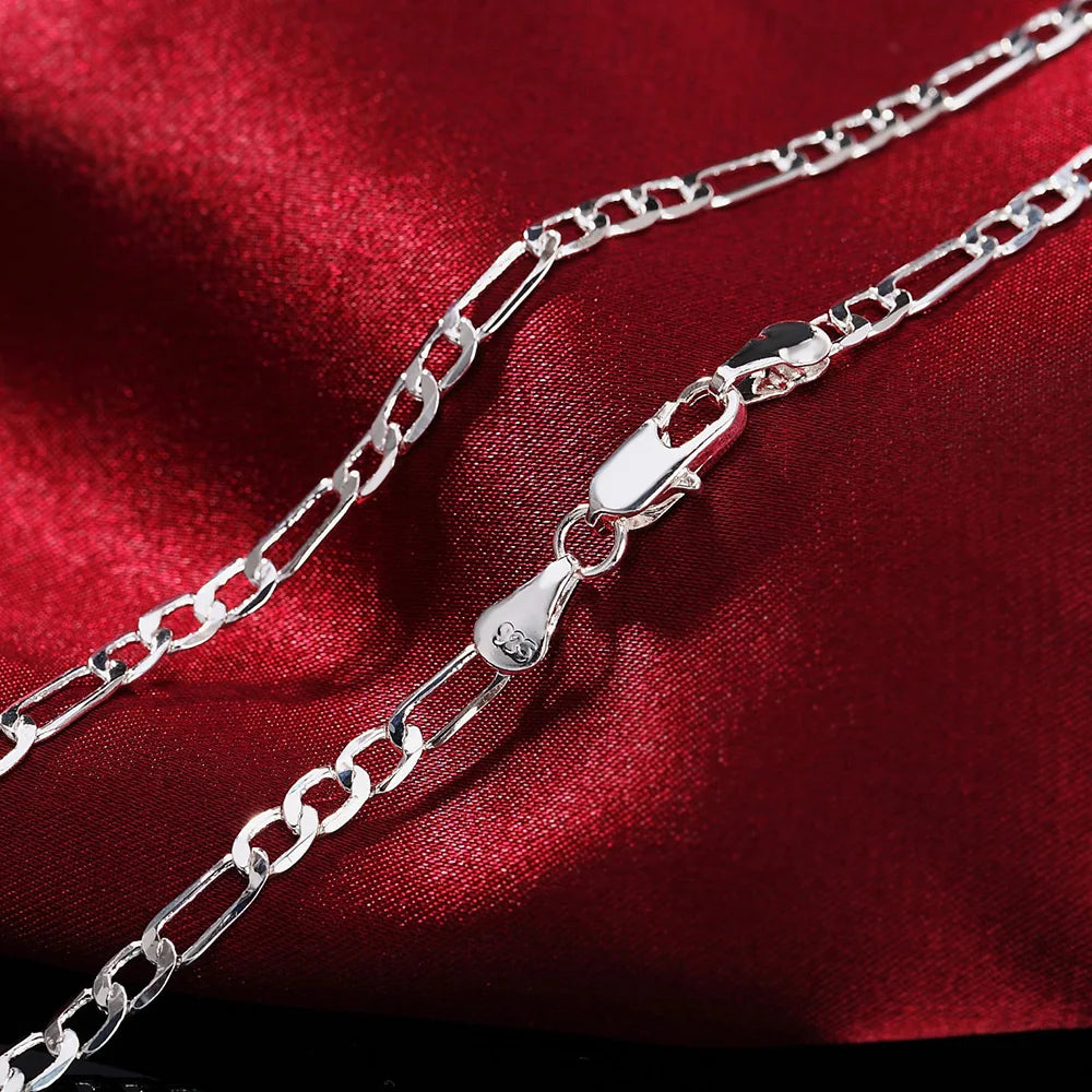 Conjunto Cadena y Pulsera Plata 925 para Mujer