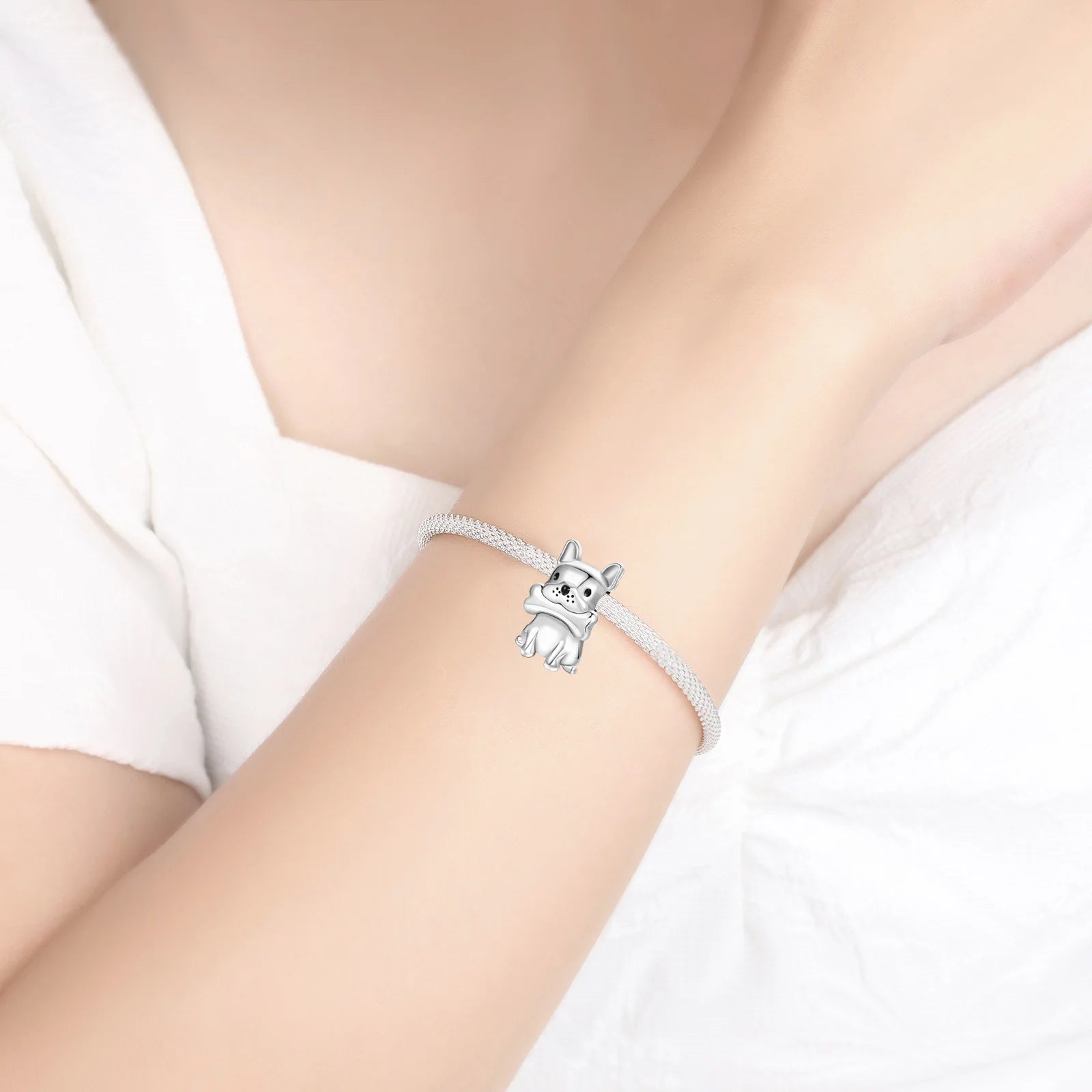 Charm de Plata para Mamás Perrunas