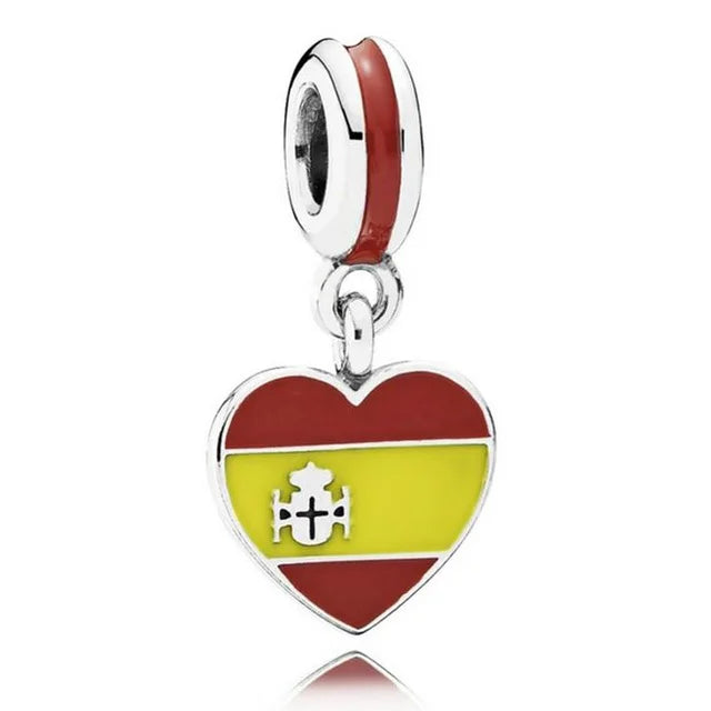 Colección Mundial 2026 - Charm de Selección Plata 925