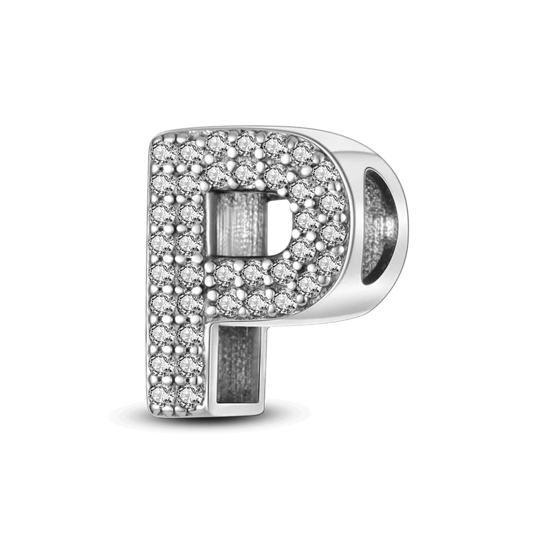 Charm Letra del Abecedario Plata 925 para Pulsera