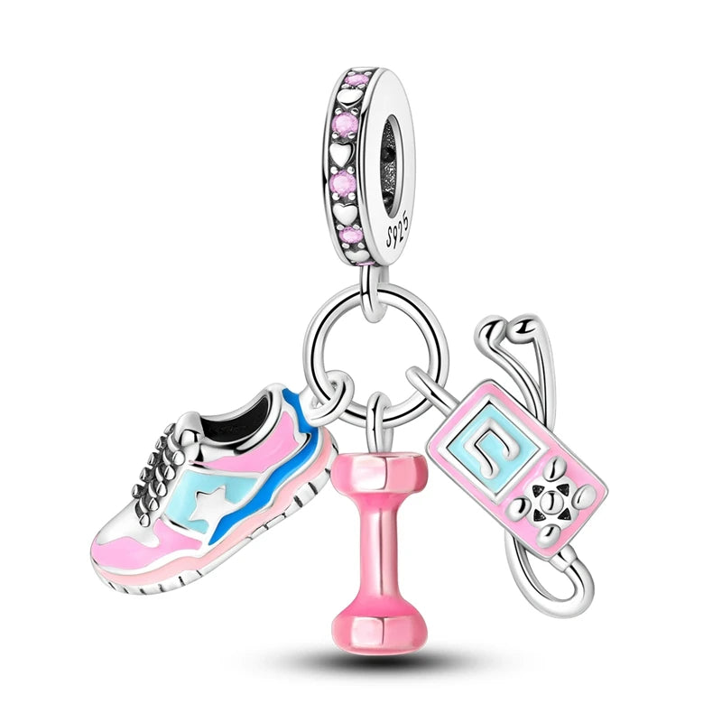 Charm Deportivo Plata 925 – Fútbol, Voleibol y Más