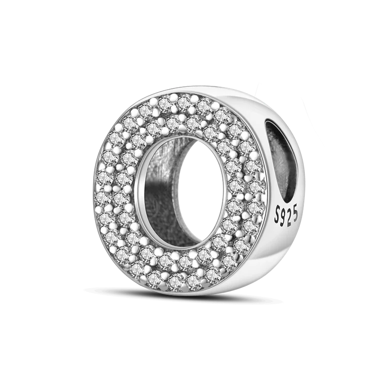 Charm Letra del Abecedario Plata 925 para Pulsera