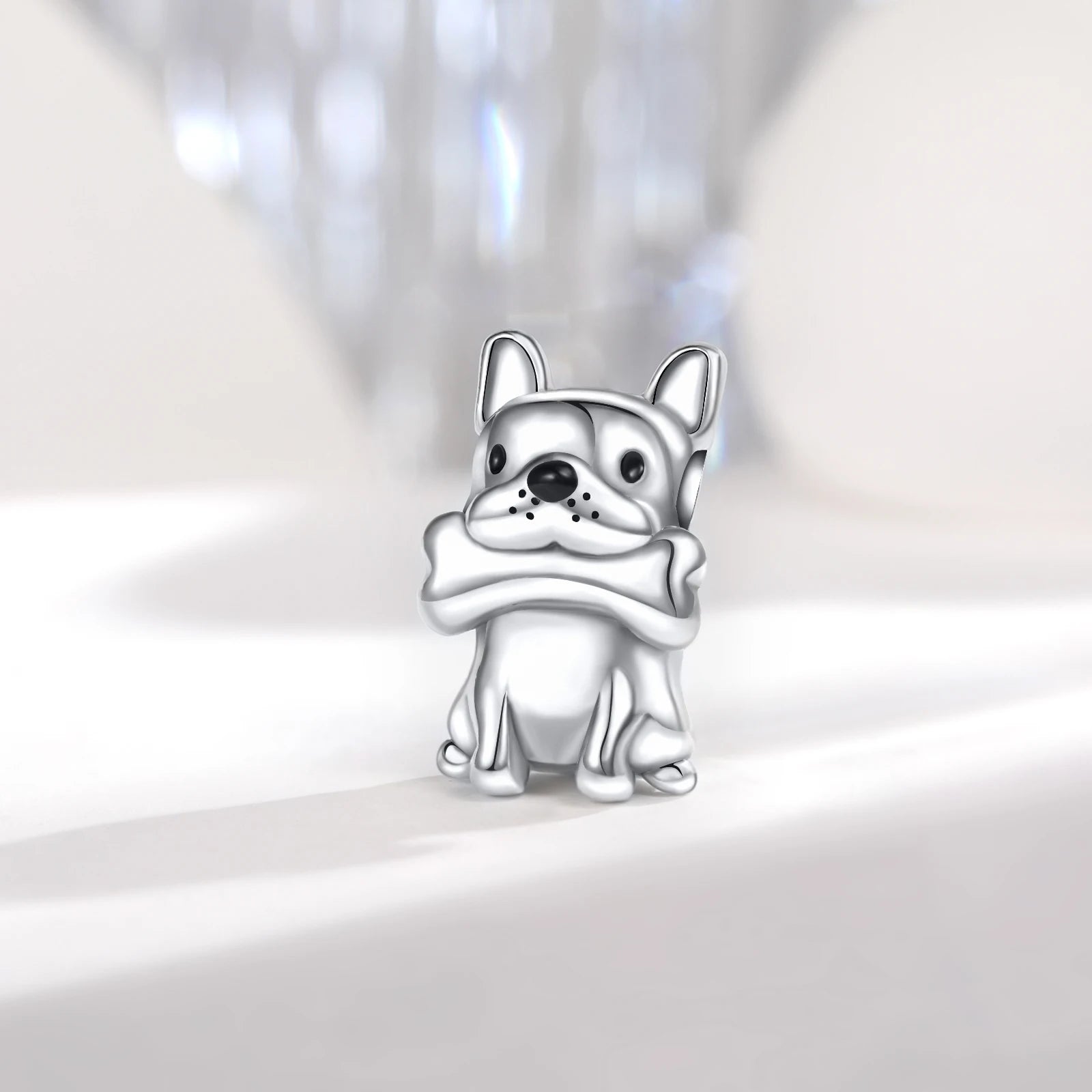 Charm de Plata para Mamás Perrunas