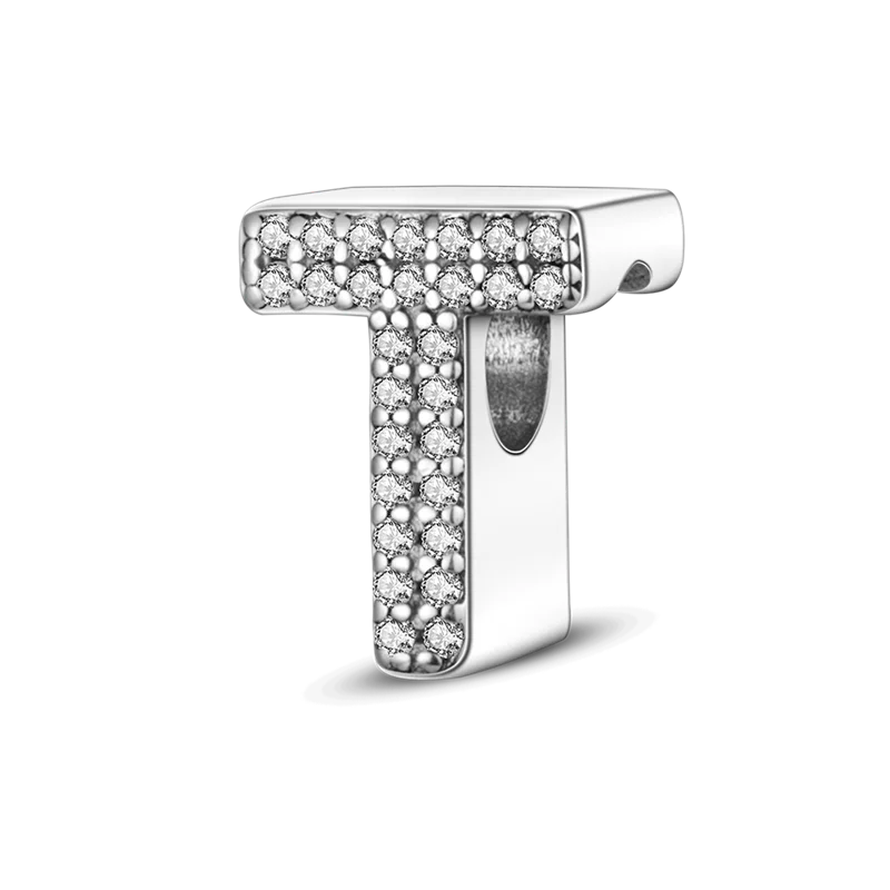 Charm Letra del Abecedario Plata 925 para Pulsera