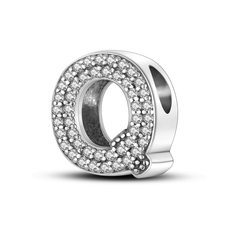Charm Letra del Abecedario Plata 925 para Pulsera