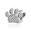 Charm Huella de Perro Plata 925 — Dije para Pulsera Pandora