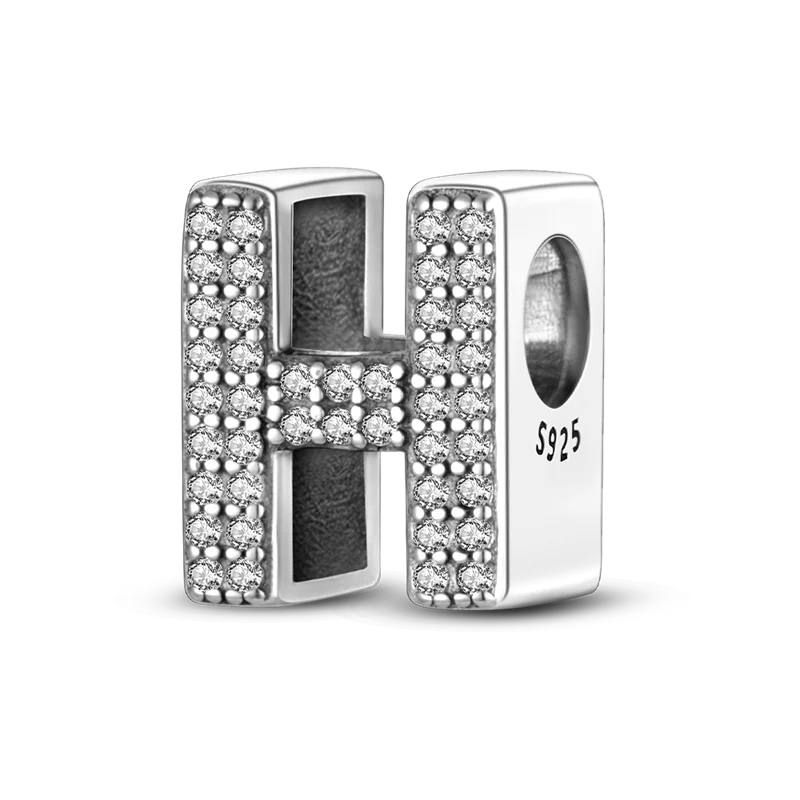 Charm Letra del Abecedario Plata 925 para Pulsera