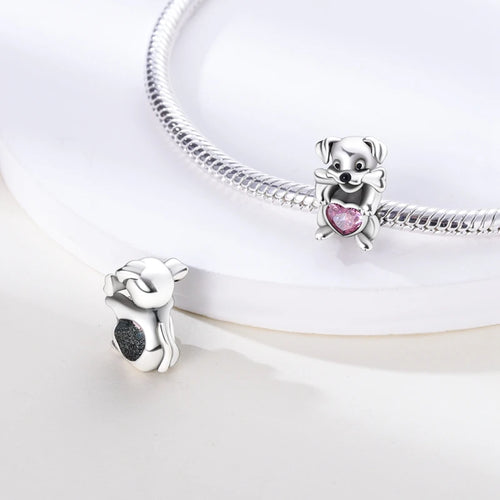 Charm de Plata para Mamás Perrunas