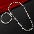 Conjunto Cadena y Pulsera Plata 925 para Mujer