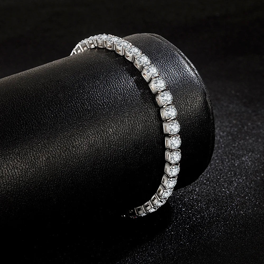 Pulsera Tenis de Plata 925 con Circonita para Mujer