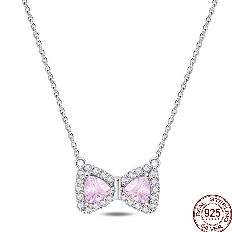 Collar de Mariposa Plata de Ley 925 — Colgante Elegante para Mujer