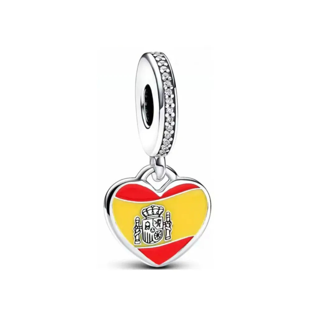 Colección Mundial 2026 - Charm de Selección Plata 925
