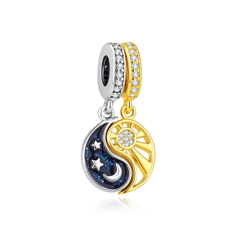 Charm Celestial Plata 925 – Universo y Estrellas