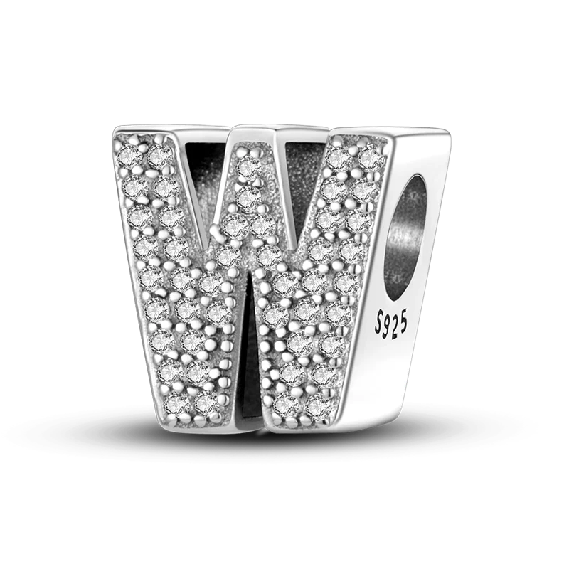 Charm Letra del Abecedario Plata 925 para Pulsera