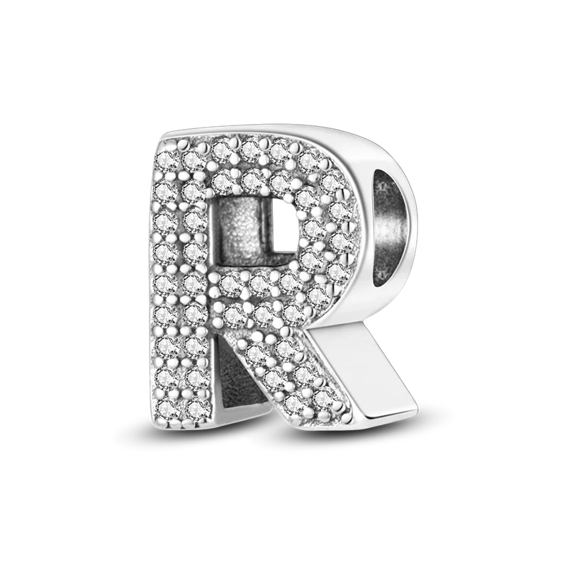 Charm Letra del Abecedario Plata 925 para Pulsera