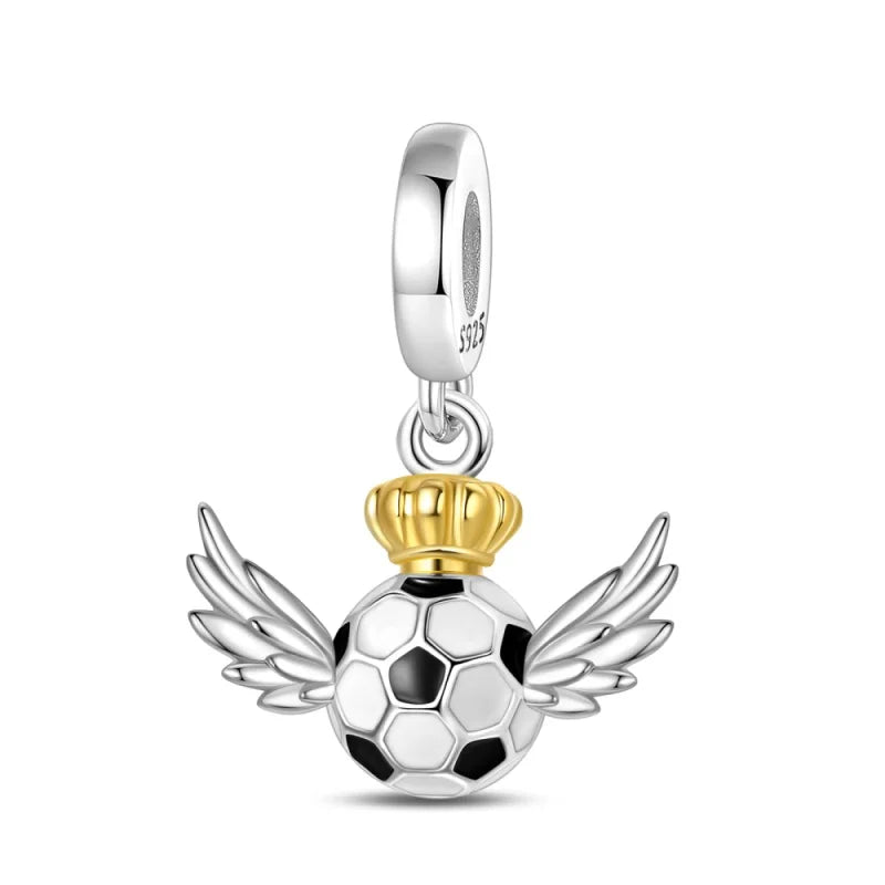 Charm Deportivo Plata 925 – Fútbol, Voleibol y Más